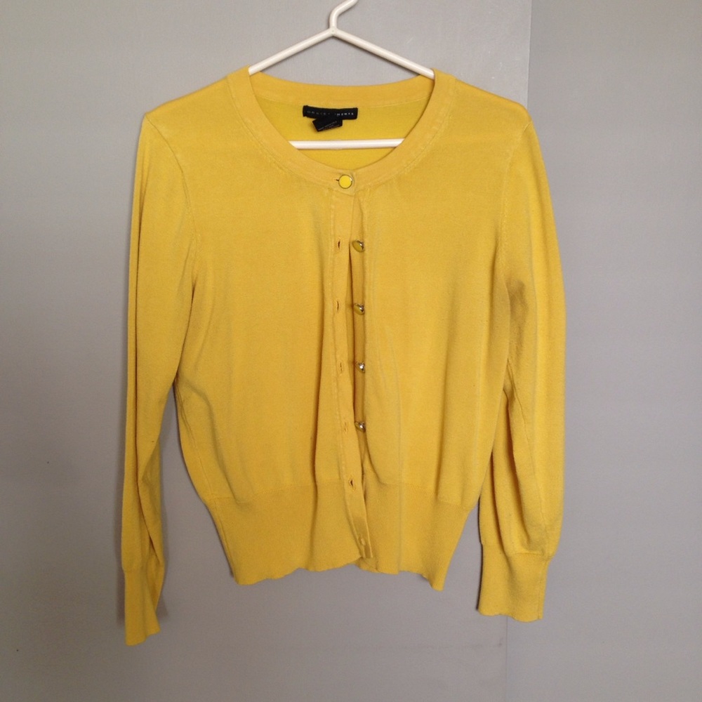 Yellow Cardigan
